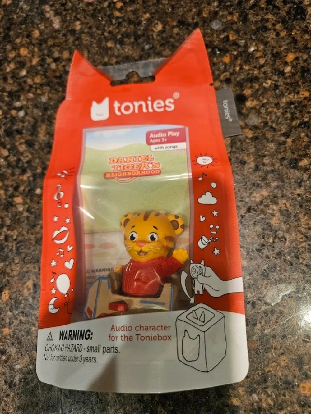 Tonies (unopened) Daniel Tiger Audio Toy Figurine